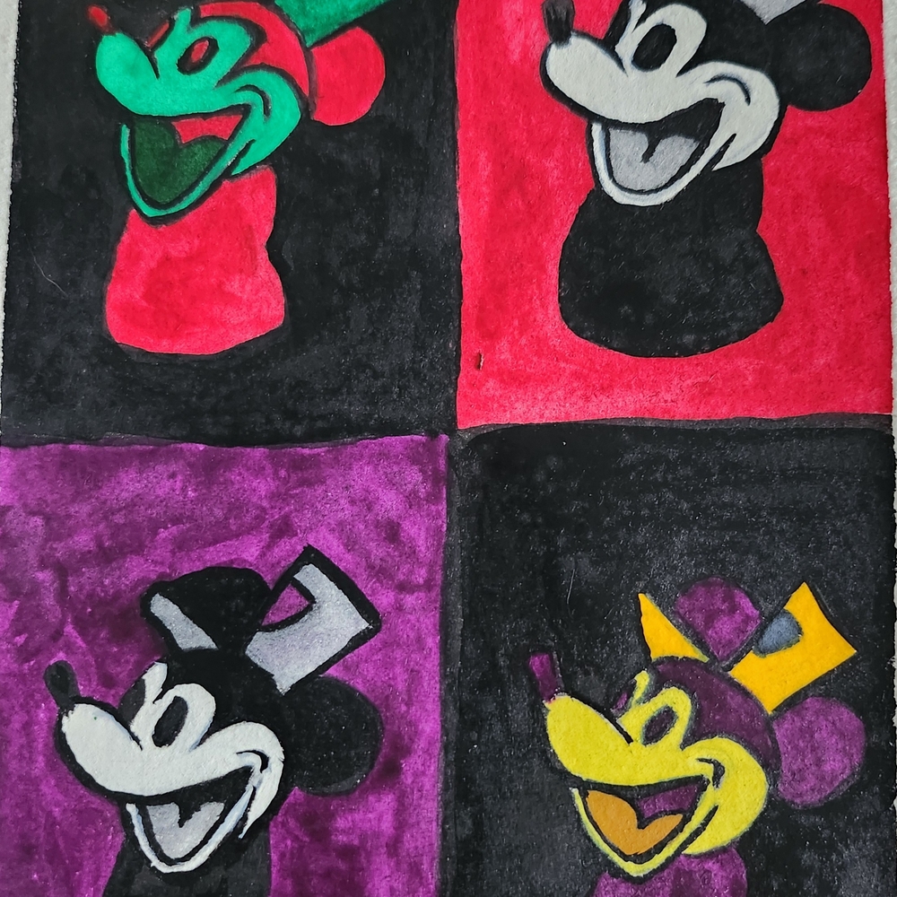 Steamboat Willie: Warhol Style